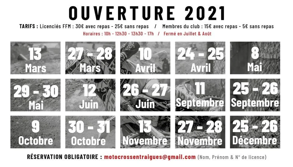 Circuit Moto Cross d'Entraigues