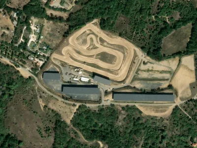 Photo du terrain Circuit d'Auto Cross Saint Martin