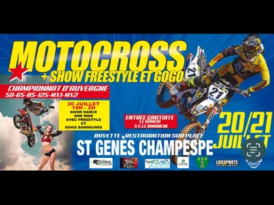 Photo du terrain Circuit Moto Cross de Saint Genès Champespe