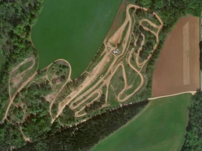 Photo du terrain Circuit Moto Cross de Moulins Saint Hubert