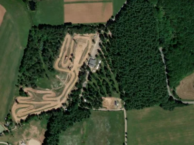 Photo du terrain Circuit Moto Cross de St Mamet la Salvetat